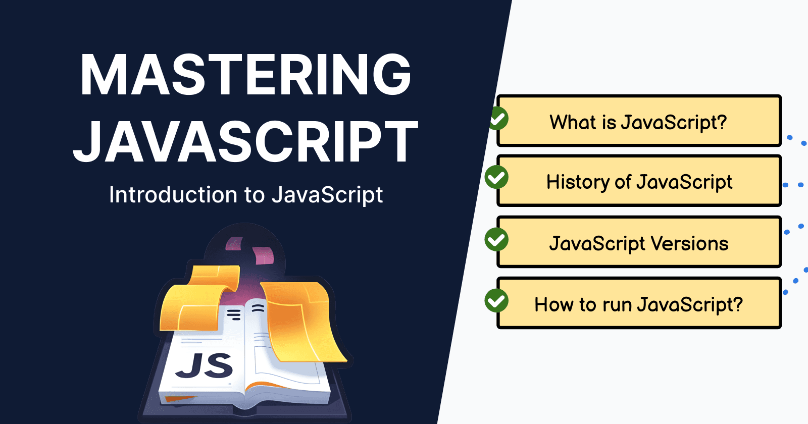 Mastering JavaScript: Introduction to JavaScript